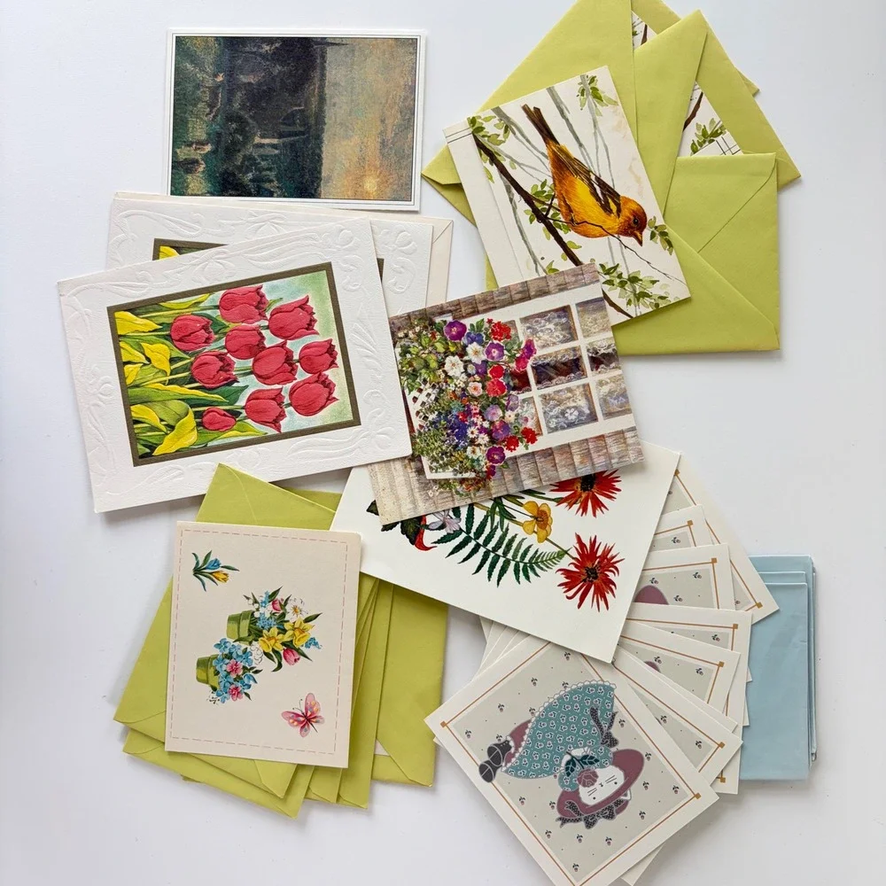 Vintage Greeting Card Lot - Over 75 Cards